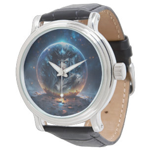 Montre Sorcière Cosmique – Née de la Sphère Stellaire.