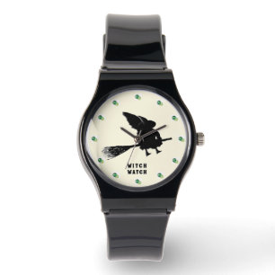 Montre Sorcière volant créative
