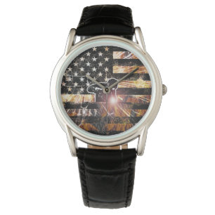 Montre Soudage des étincelles et flammes