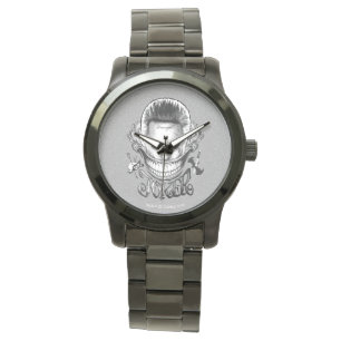 Montre Sourire de joker du peloton   de suicide