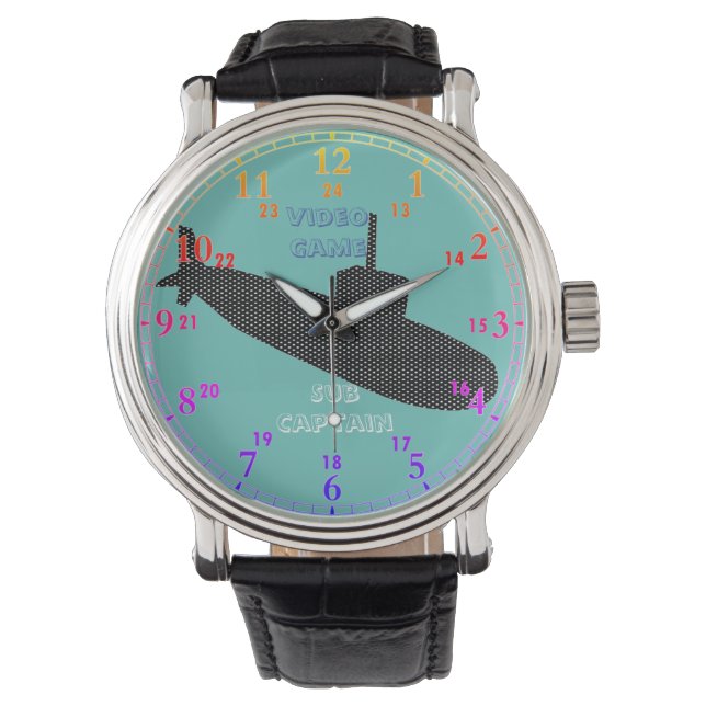 Montre Sous-capitaine du jeu vidéo (devant)