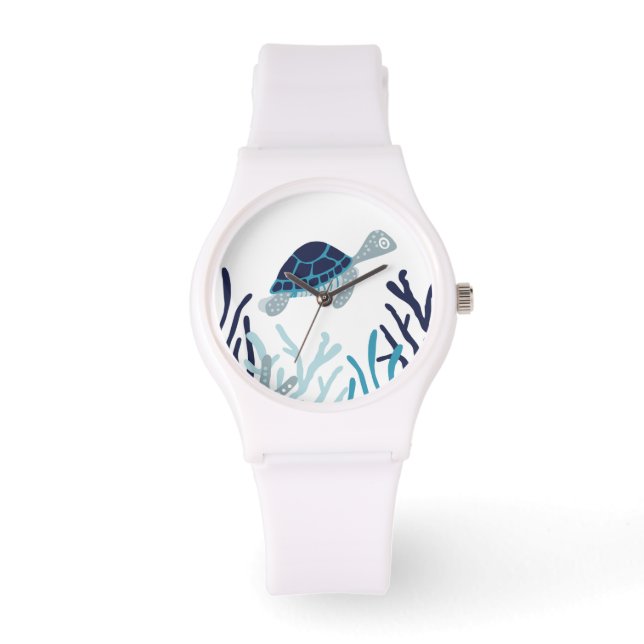 Montre Sous la mer - Tortue de mer (Recto)