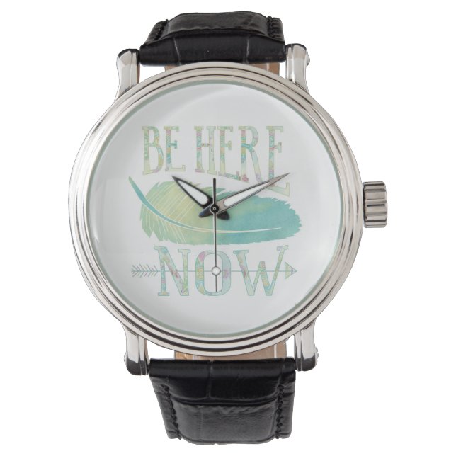 Montre Soyez ici (devant)