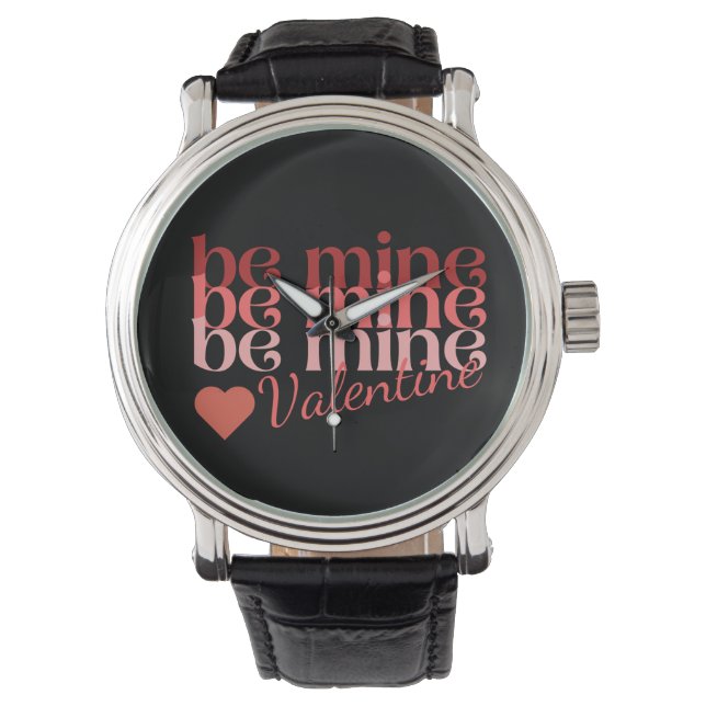 Montre Soyez la mienne Valentine (devant)