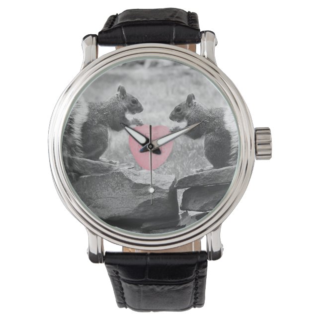 Montre Soyez miens écureuils (devant)