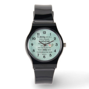 Montre Soyez un puissant couplet de la Bible
