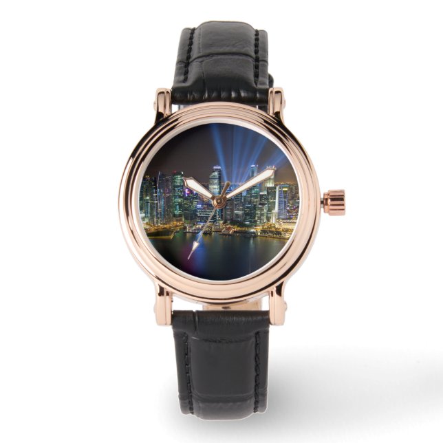 Montre Spectacle lumineux du centre-ville de Singapour (Recto)