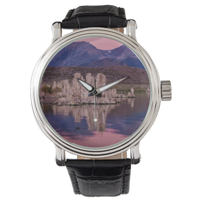 Montre Spectaculaire Lac Mono Dans L'Ombre (devant)