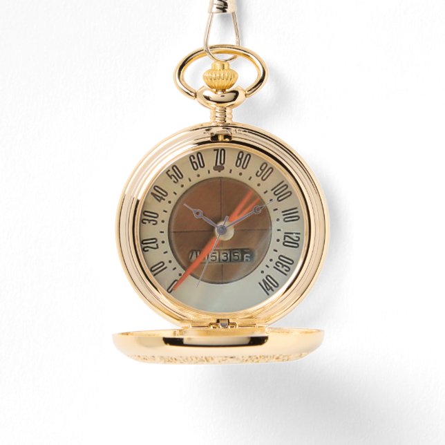 Montre Speedometer de voiture de sport classique 1959 (Recto)