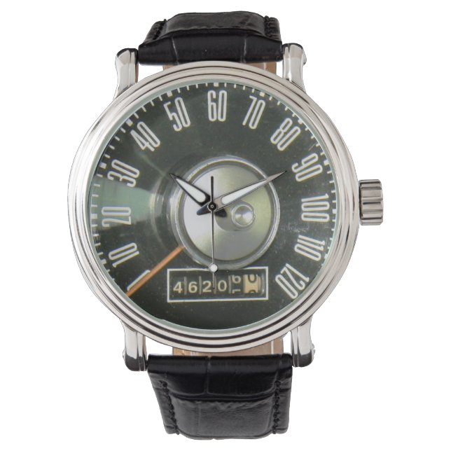 Montre Speedometer de voiture de sport classique 1968 (devant)