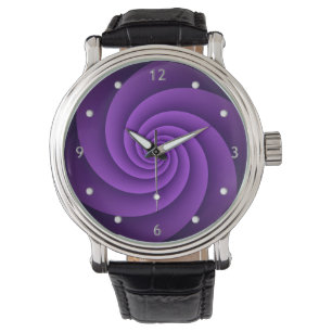 Montre Spirales Arrière - plans Abstraites douces IV