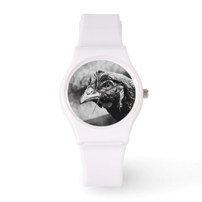 Montre spiritueux et poulets (Recto)