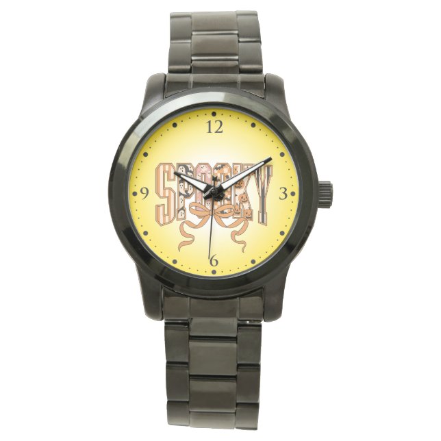 Montre Spooky Coquette Halloween Aesthetic-66166 (devant)