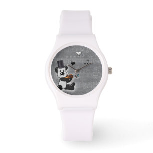 Montre sportive de panda musical