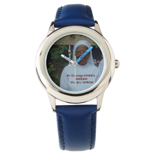 Montre Sr Delphine TOSSA_ GBEGO de BENIN Kids eWatch (devant)