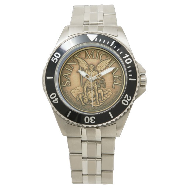 Montre St MICHAEL PATRON SAINT WATCH (devant)