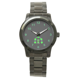 Montre St. Patrick's FrankenCheese Unisex Black Watch