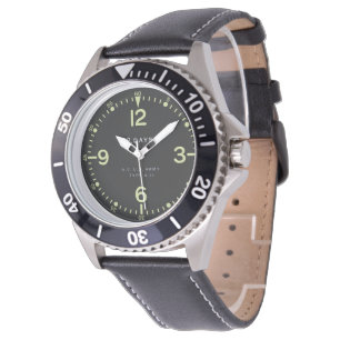 Montre Standard Retro U.S. Army Aircraft Clock