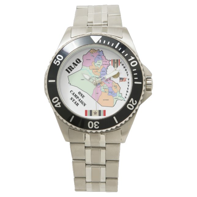MONTRE STAR DE CAMPAGNE / VETERAN IRAKIEN (devant)