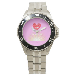 Montre Starlit Coeurs Mode Coeur rouge Shine