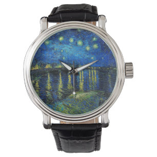 Montre Starry Night Over the Rhone par Vincent Van Gogh