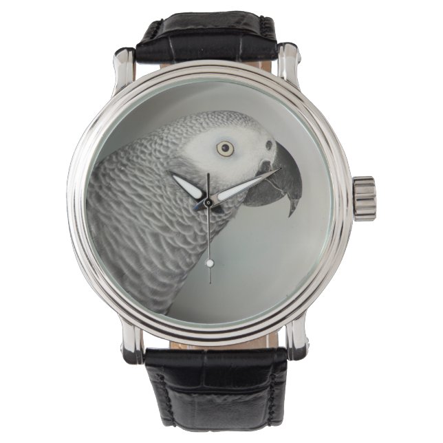 Montre Stately african Grey Parrot (devant)