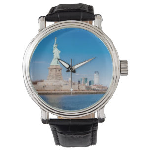 Montre Statue de la liberté, du fleuve Hudson et de