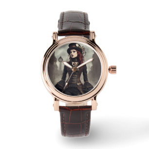 Montre Steampunk gothique