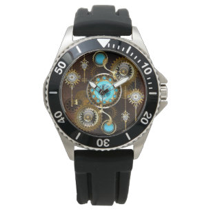 Montre Steampunk Rusty Background