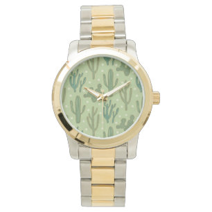Montre Step de Southwest Cactus Pattern