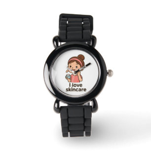 Montre Sticker pour fille de soins mignons - Caricature a