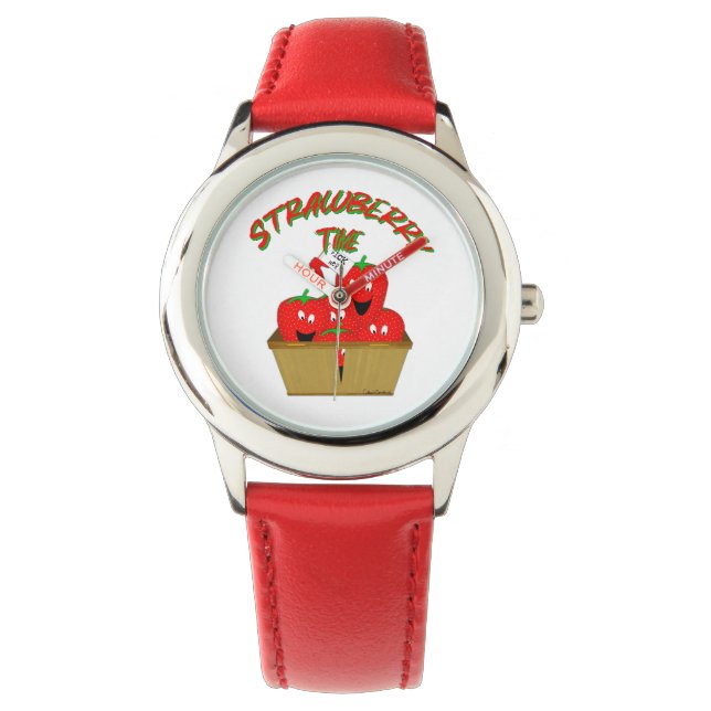 Montre Strawberry Time ! (devant)
