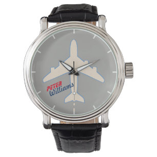 Montre style aéronautique pour un pilote ou un amateur d'