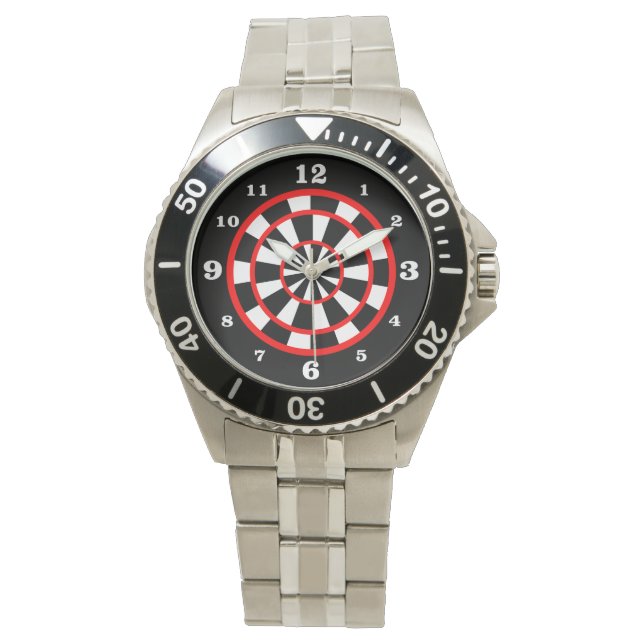 Montre Style de tableau noir numéroté (devant)