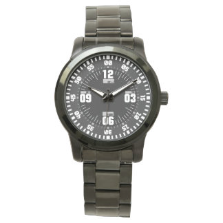 Montre Style d'opérations tactiques militaires noir