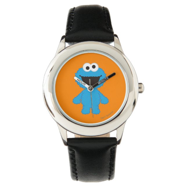 Montre Style laine de monstre de biscuits (devant)