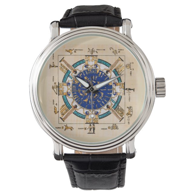 MONTRE STYLE ZODIAC ÉGYPTIEN 2 WRIST WATT (devant)