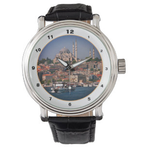 Montre Sultan Ahmed & Istanbul panorama, Turquie