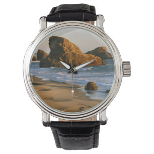 Montre Sunset, Meyers Beach, Oregon, États-Unis