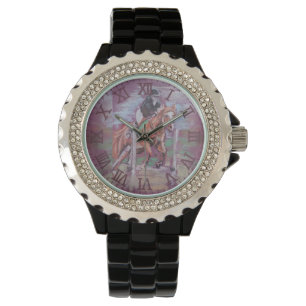 Montre super cheval de Pavot saut