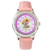 Super Cute Unicorn avec Sunflower Enfants