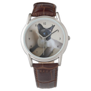 Montre Superbe visage de chat siamois