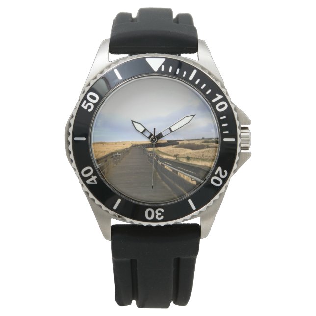 Montre Sur la promenade, Long Beach, Washington (devant)