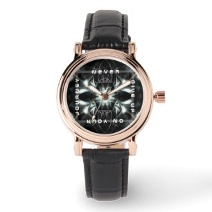 Montre Sur ton voyage, n'abandonne jamais