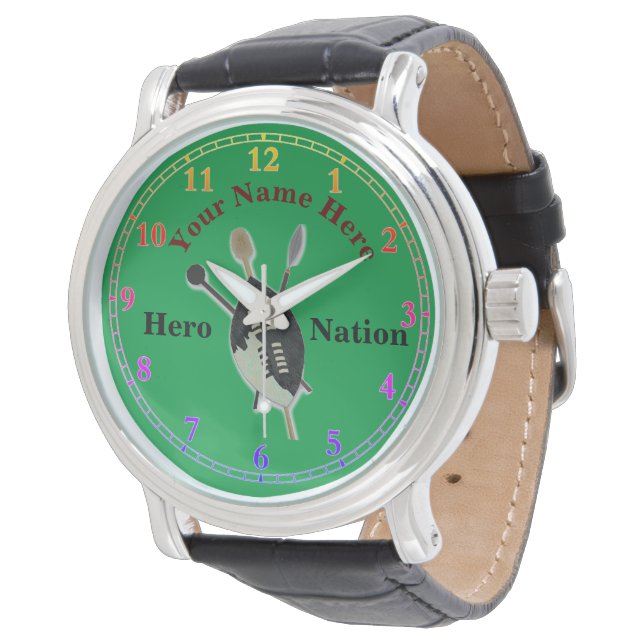 Montre Surveillance de la nation héroïque (Incliné)