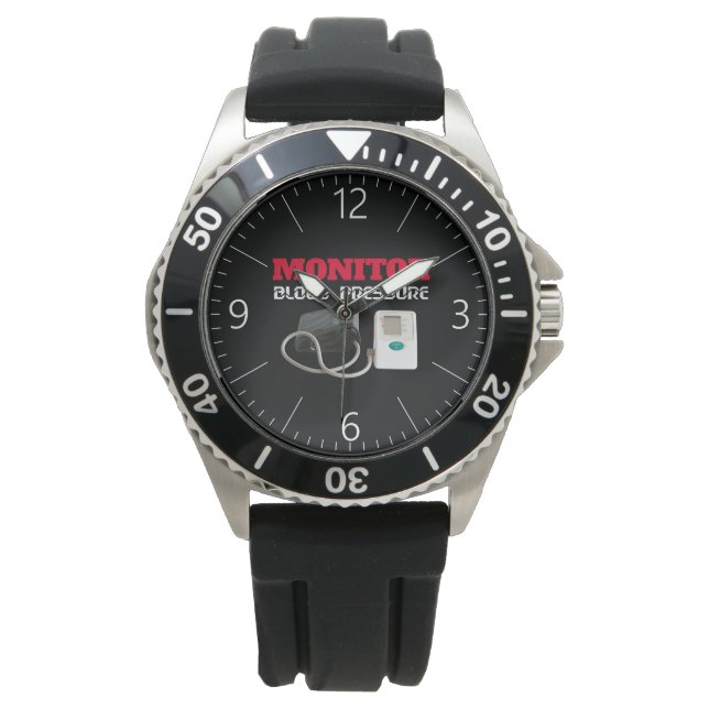 Montre Surveillance de la pression sanguine (devant)