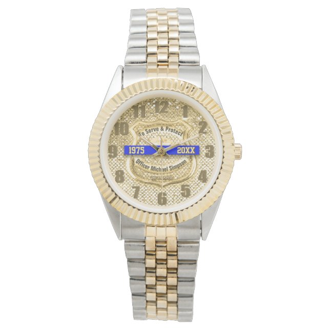 Montre Surveillance de la retraite de l'application de la (devant)