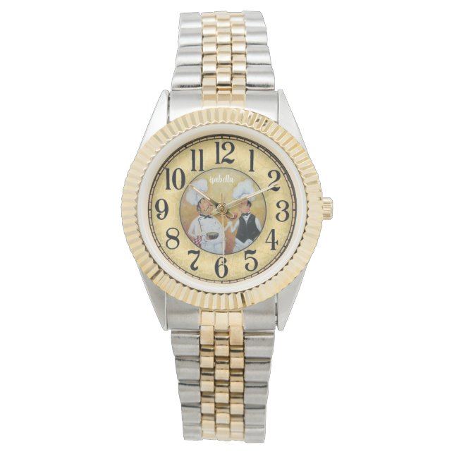 Montre Surveillance de la sangle de Parties scintillant d (devant)