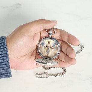 Montre Surveillance de poche Jésus