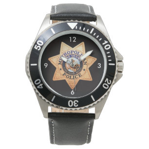 Montre Surveillance du bouclier de police de Las Vegas